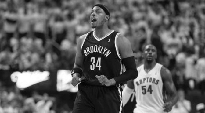 Seis anos atrás, o bloqueio de Pierce selou a vitória dos Nets